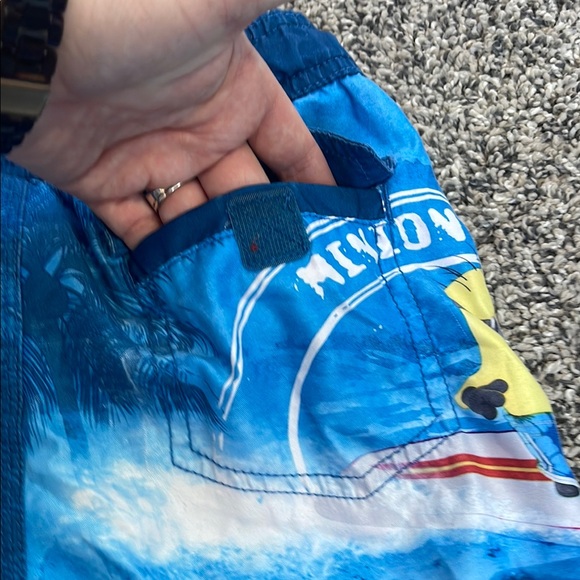 Minions Blue Kids Swim Shorts size 7 boys - Picture 6 of 16